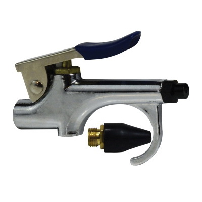 Midland Industries 320053 Compact Blow Gun With Rubber Tip and Safety Tip, 90 to 120 psi Working, 1/4 in FPT Thread, Zinc Alloy - Blow Guns